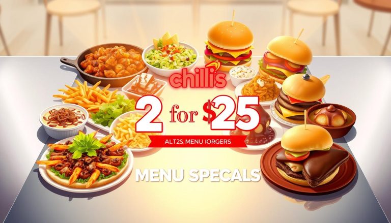 2 for $25 Chili's Menu