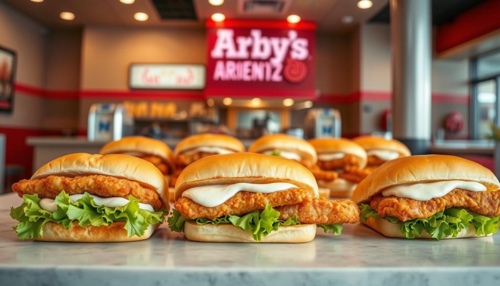 Arby's Fish Sandwich Selection