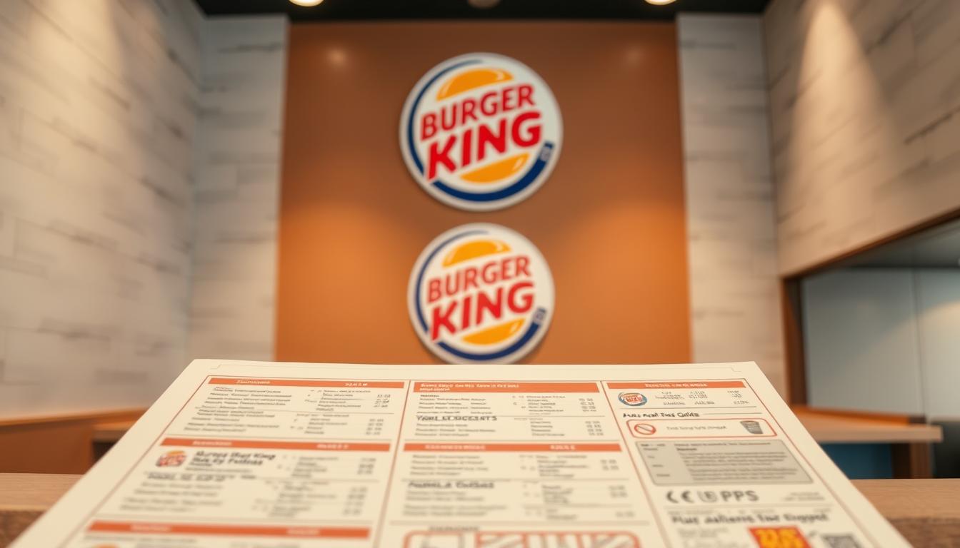 Burger King Allergen Menu