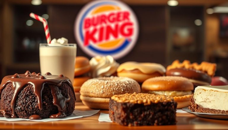 Burger King Dessert Menu