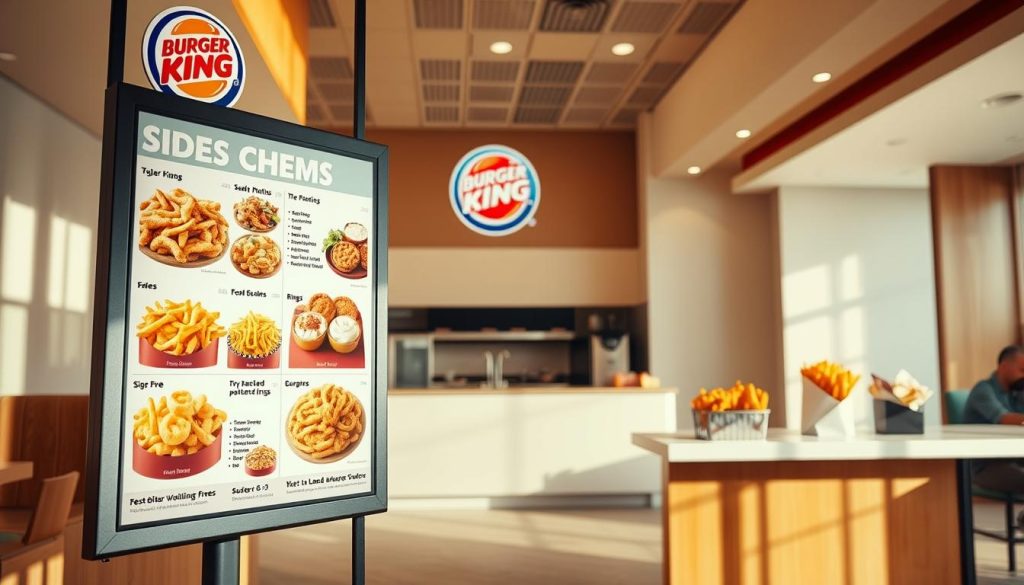 Burger King Sides Menu