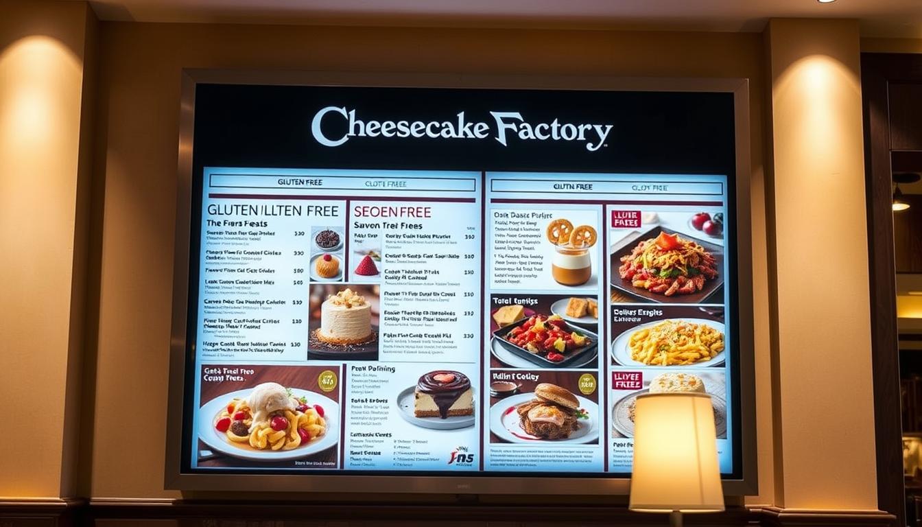 Cheesecake Factory Gluten Free Menu