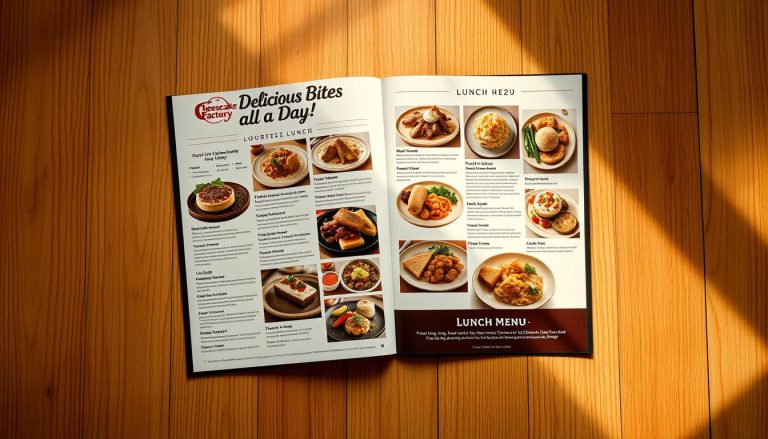 Cheesecake Factory Lunch Menu