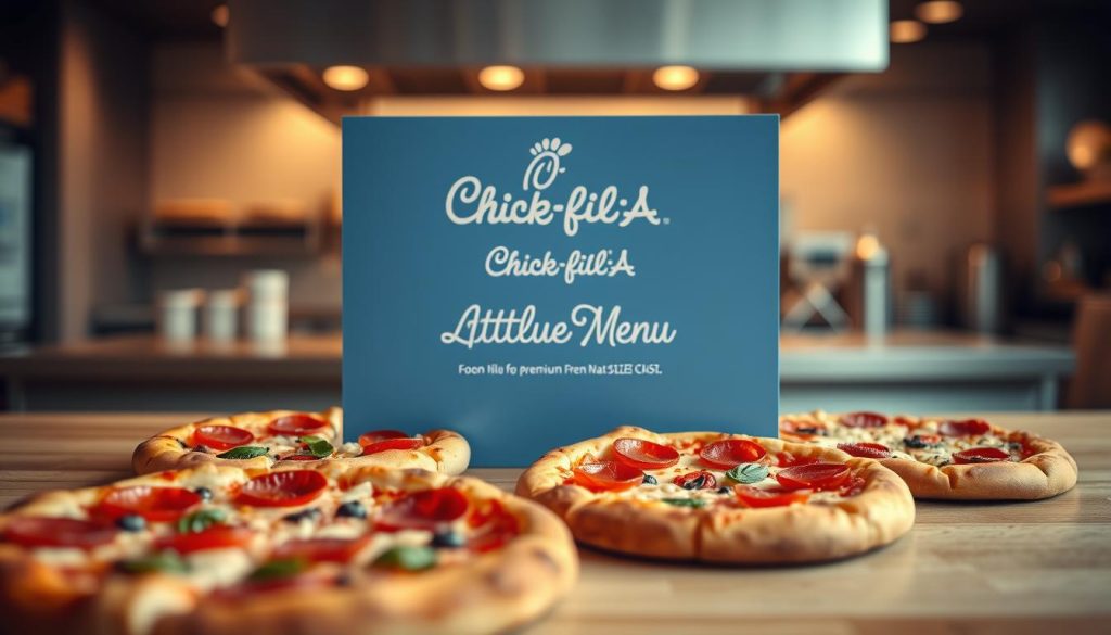 Chick-fil-A Little Blue Menu Pizza Varieties