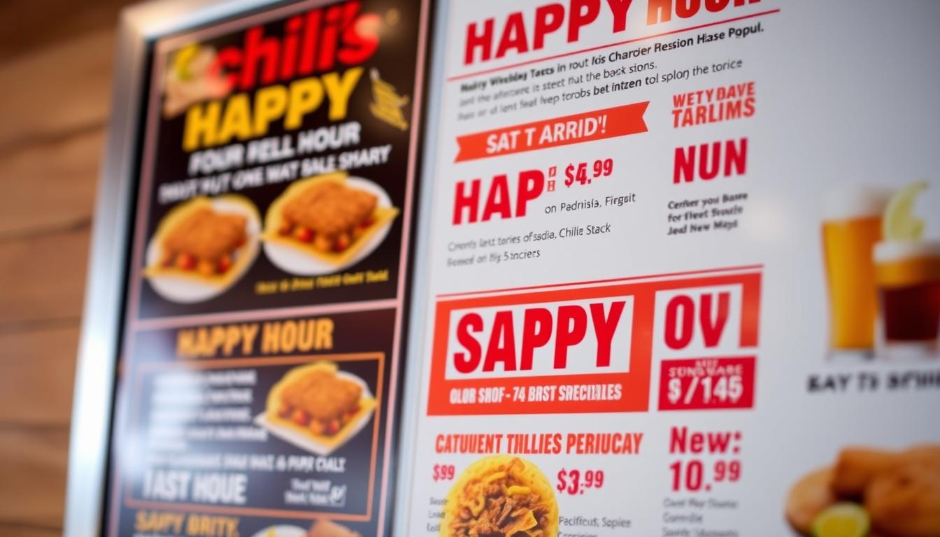 Chili's Happy Hour Menu