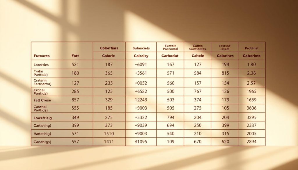 Chipotle Nutrition Comparison