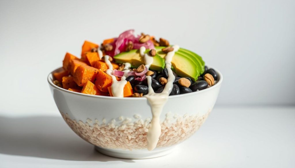 Chipotle Vegan Bowl Creation