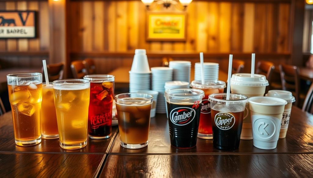 Cracker Barrel Beverage Combos