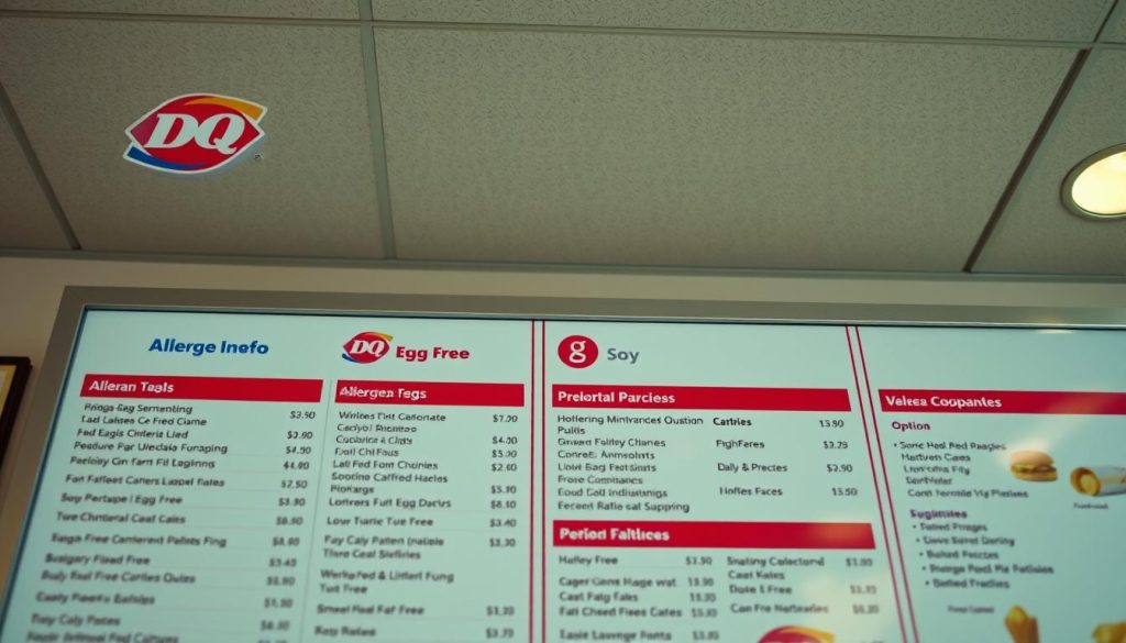 Dairy Queen Allergen Menu Options