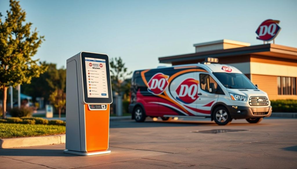 Dairy Queen Blizzard Mobile Ordering