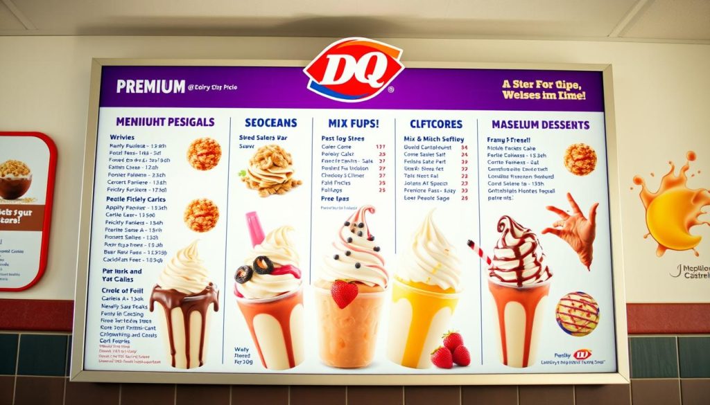 Dairy Queen Mix and Match Menu Options