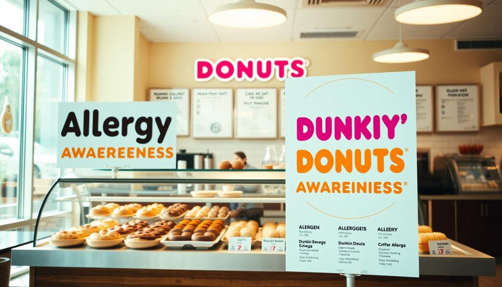 Dunkin Donuts Nut Allergy Awareness