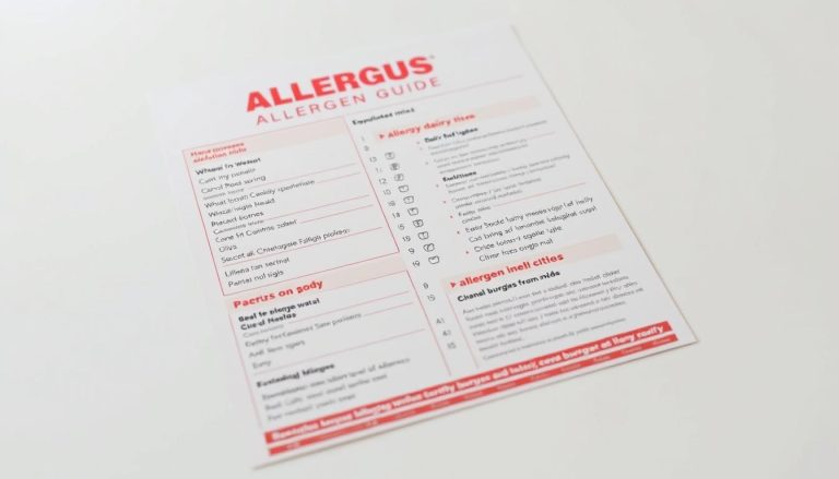 Five Guys Allergen Menu