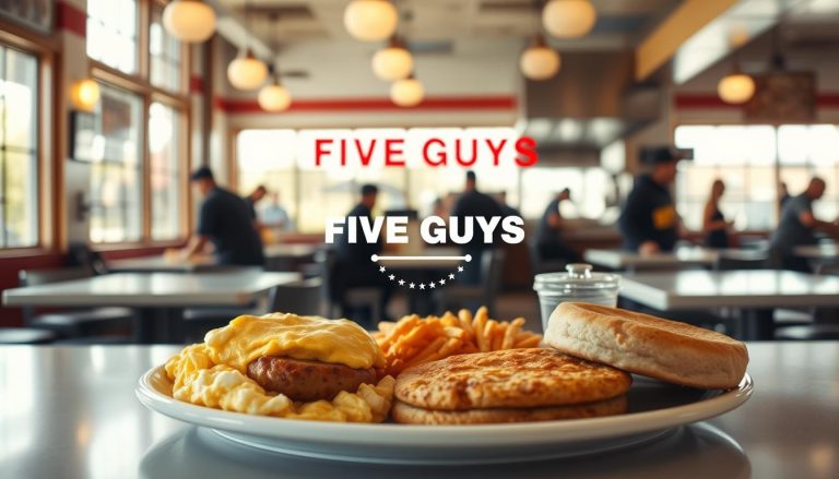 Five Guys Breakfast Menu