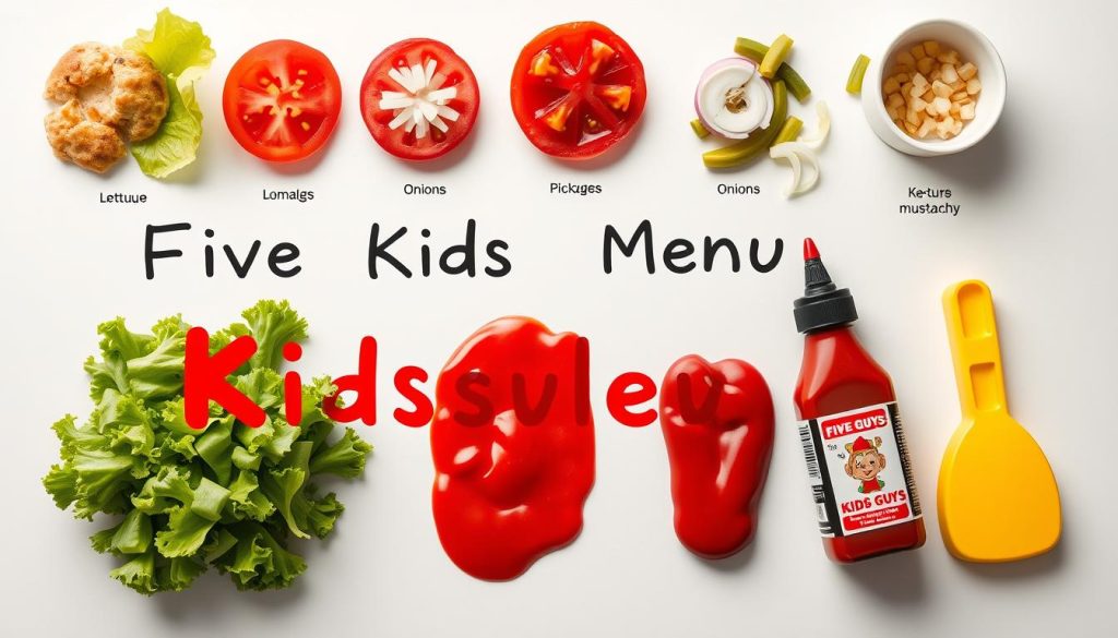 Five Guys Kids Menu Customization Options