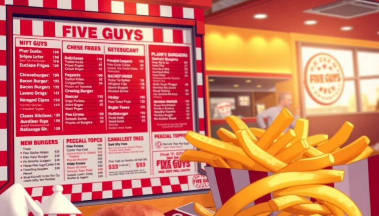 Five Guys Menu