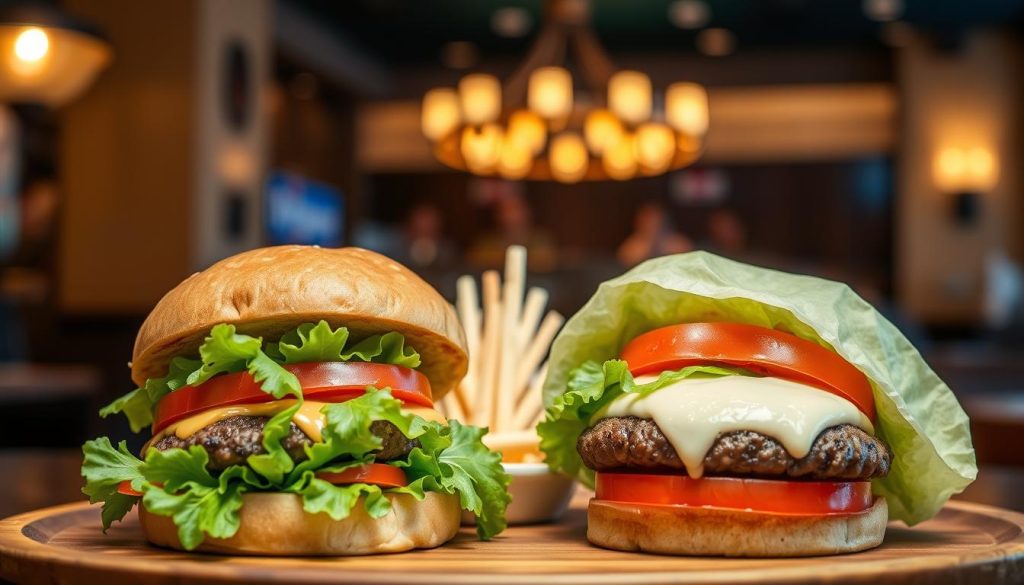 Gluten Free Burgers at Cheesecake Factory