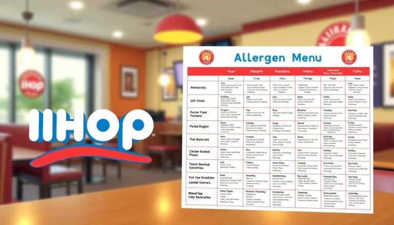 IHOP Allergen Menu