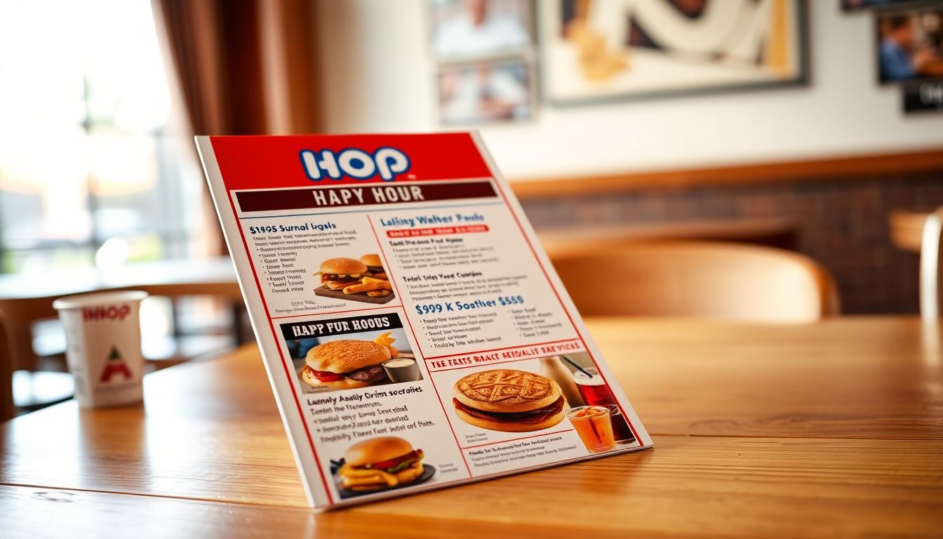 IHOP Happy Hour Menu