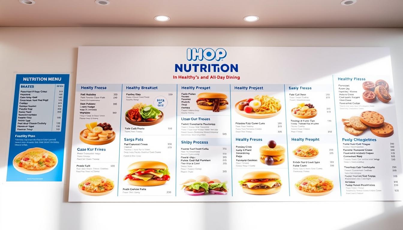 IHOP Nutrition Menu