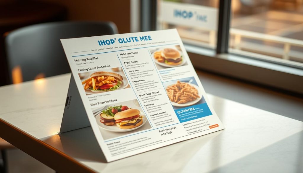 IHOP gluten free choices menu modifications