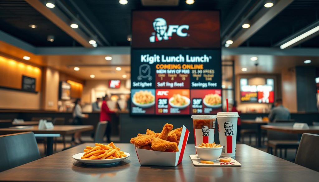 KFC Digital Lunch Deals