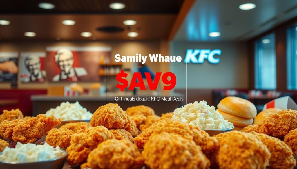 KFC Family Meal Deals Savings