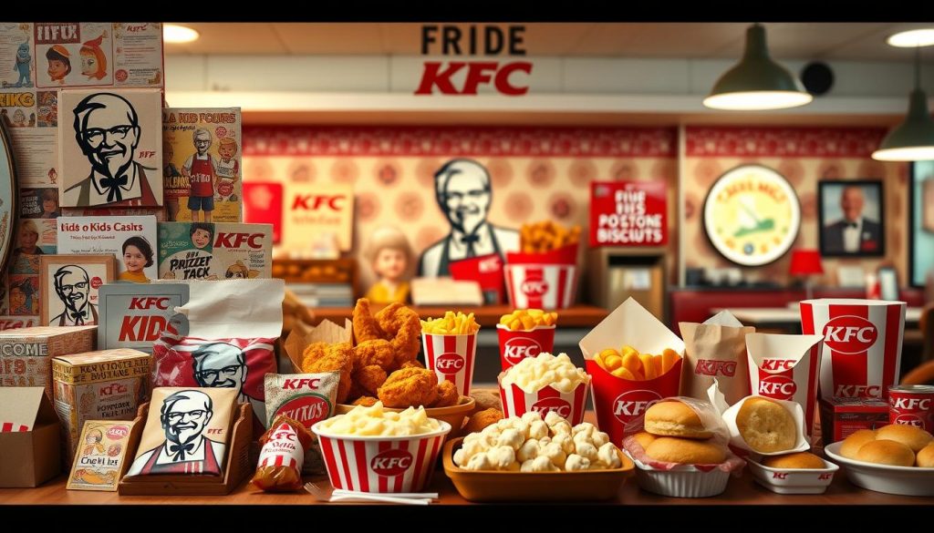 KFC Kids Menu History