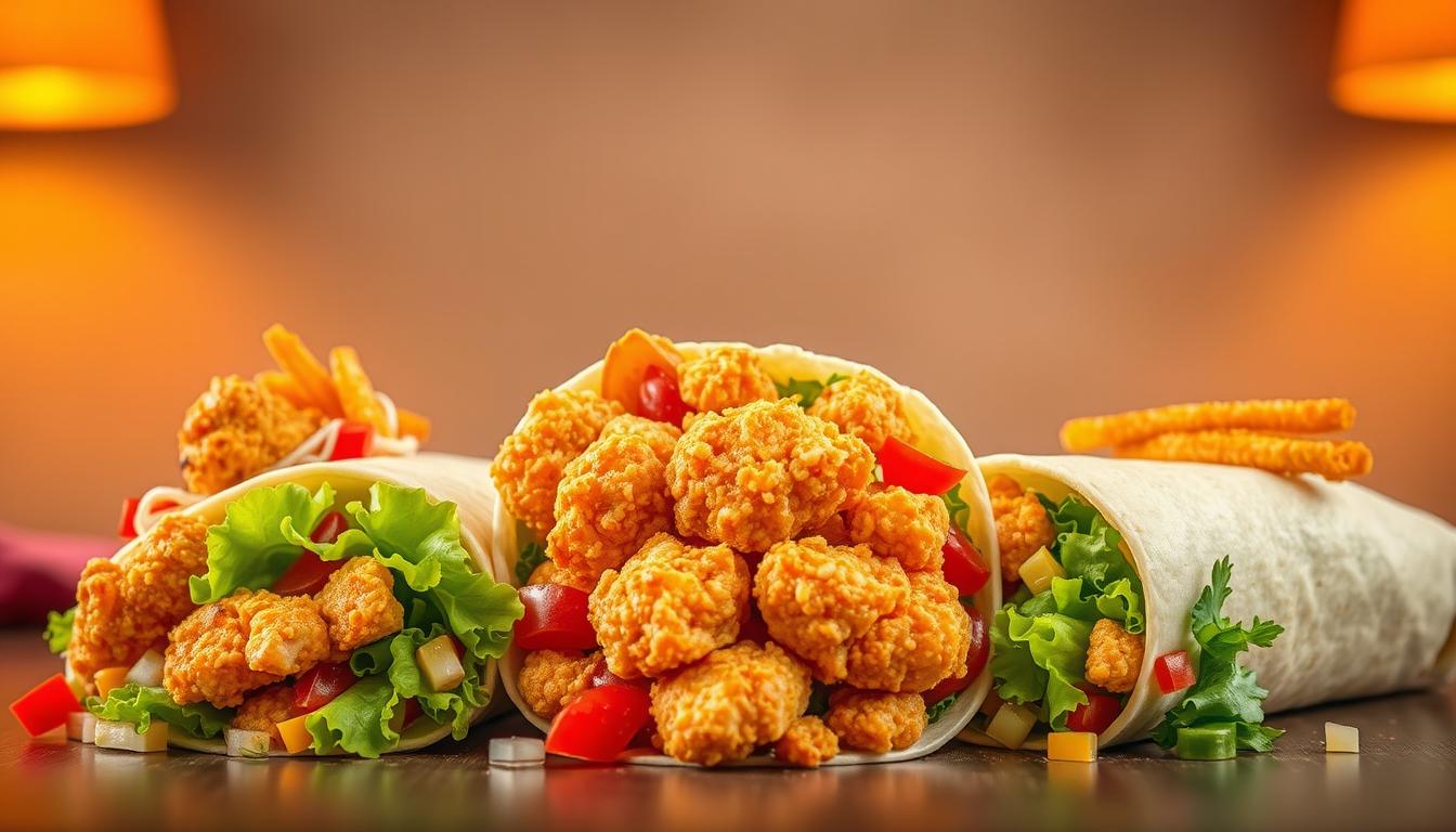 KFC Wraps Menu