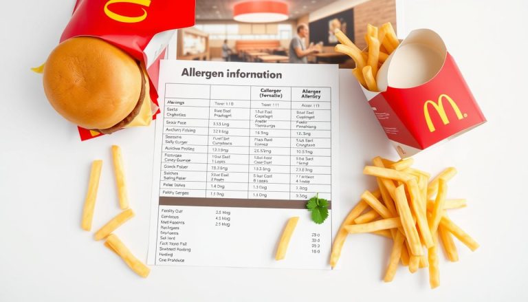 McDonald's Allergen Menu