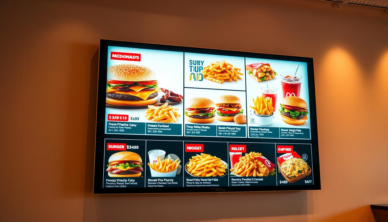 McDonald's Lunch Menu