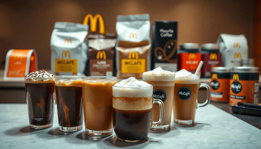 McDonald's coffee flavors