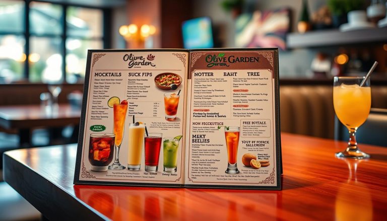 Olive Garden Drink Menu