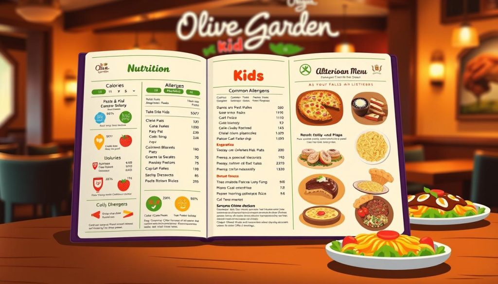 Olive Garden Kids Menu Nutrition Safety