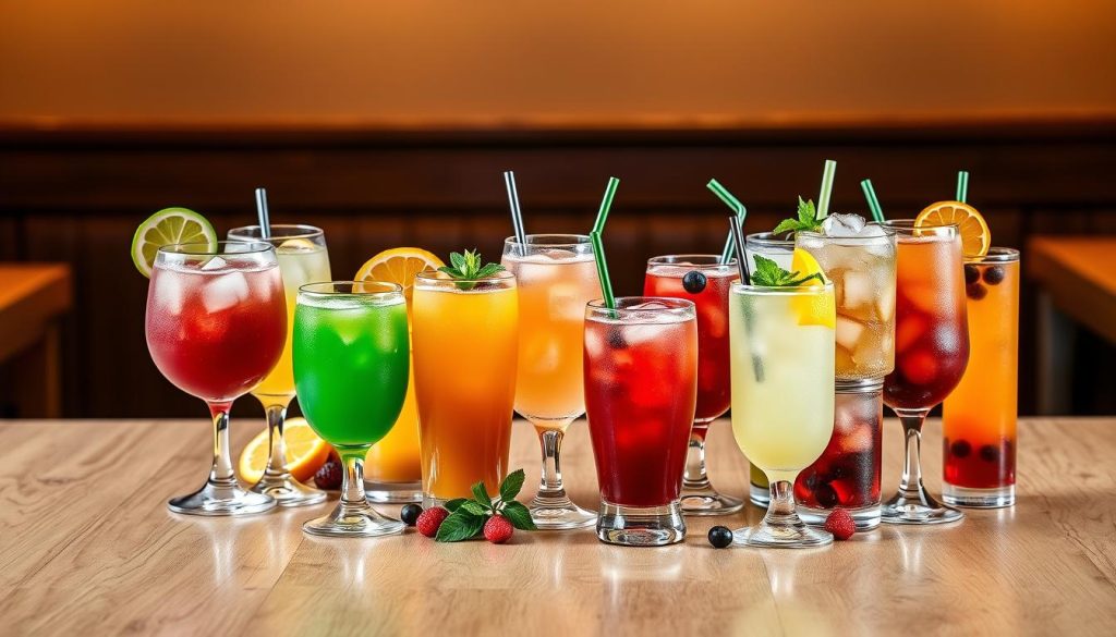 Olive Garden Non-Alcoholic Drinks Selection