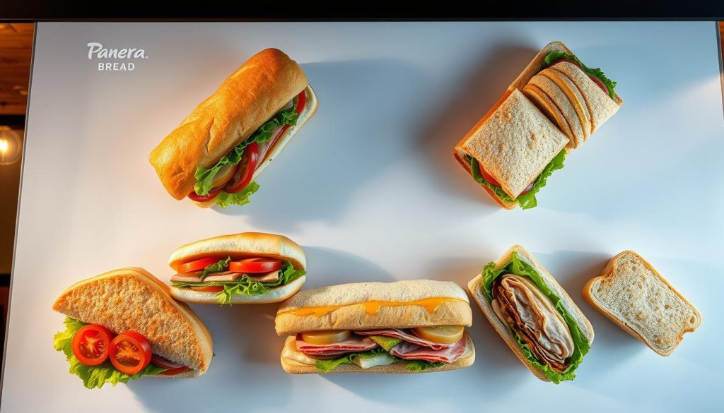 Panera Bread Cold Sandwich Menu