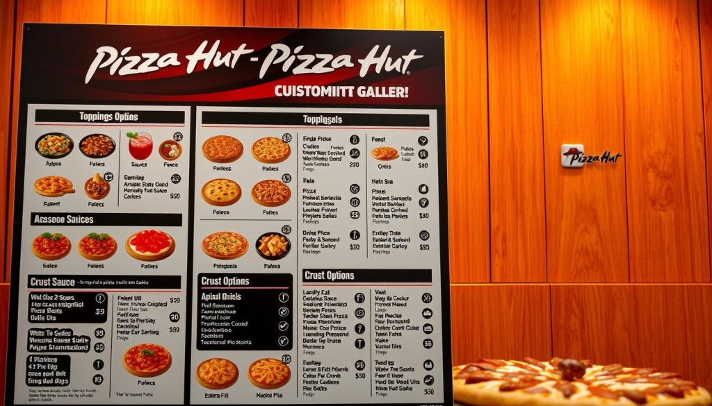 Pizza Hut Customization Options