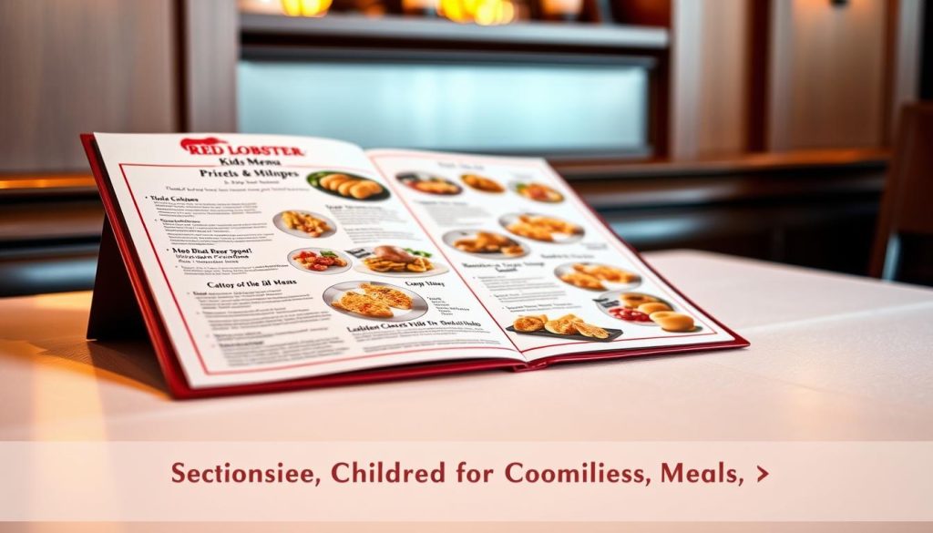 Red Lobster Kids Menu Pricing