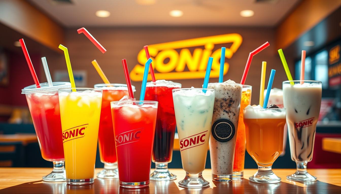 Sonic Drink Menu