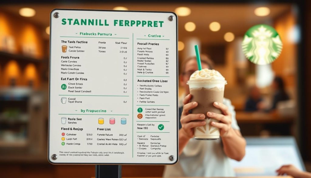 Starbucks Frappuccino Ordering Guide