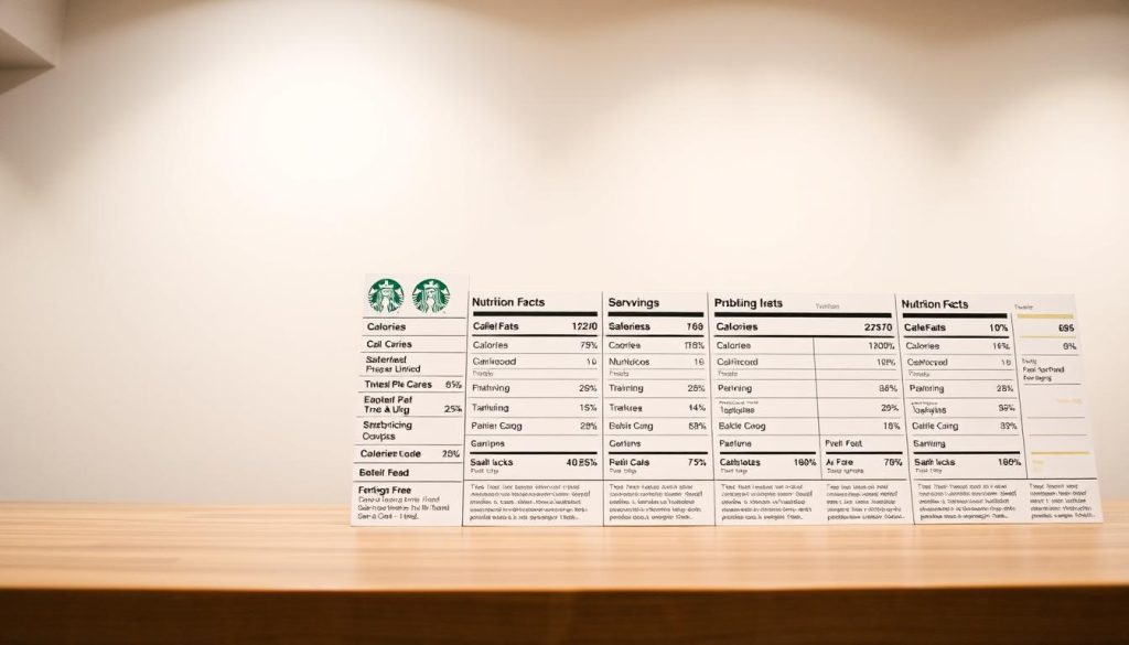 Starbucks lunch menu nutrition facts