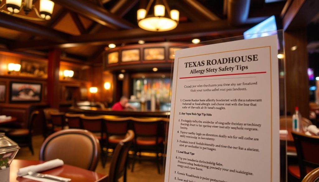 Texas Roadhouse Allergy Safety Tips