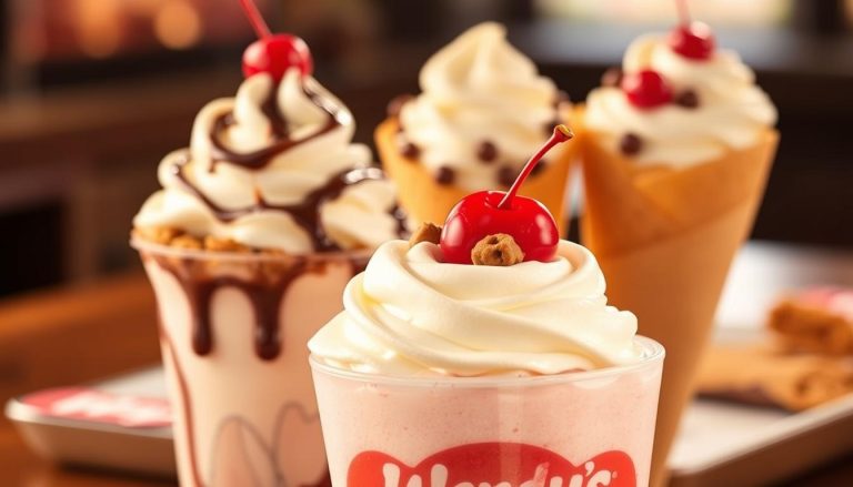 Wendy's Dessert Menu