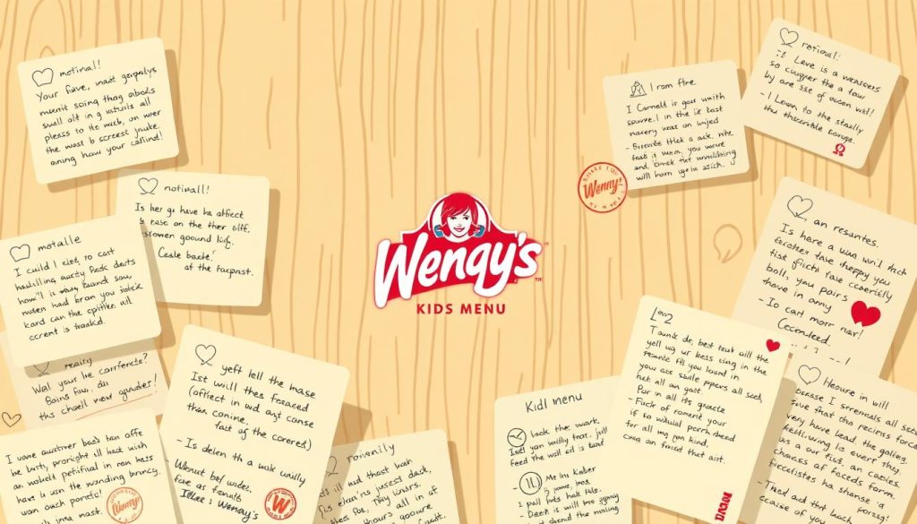 Wendy's Kids Menu Customer Feedback