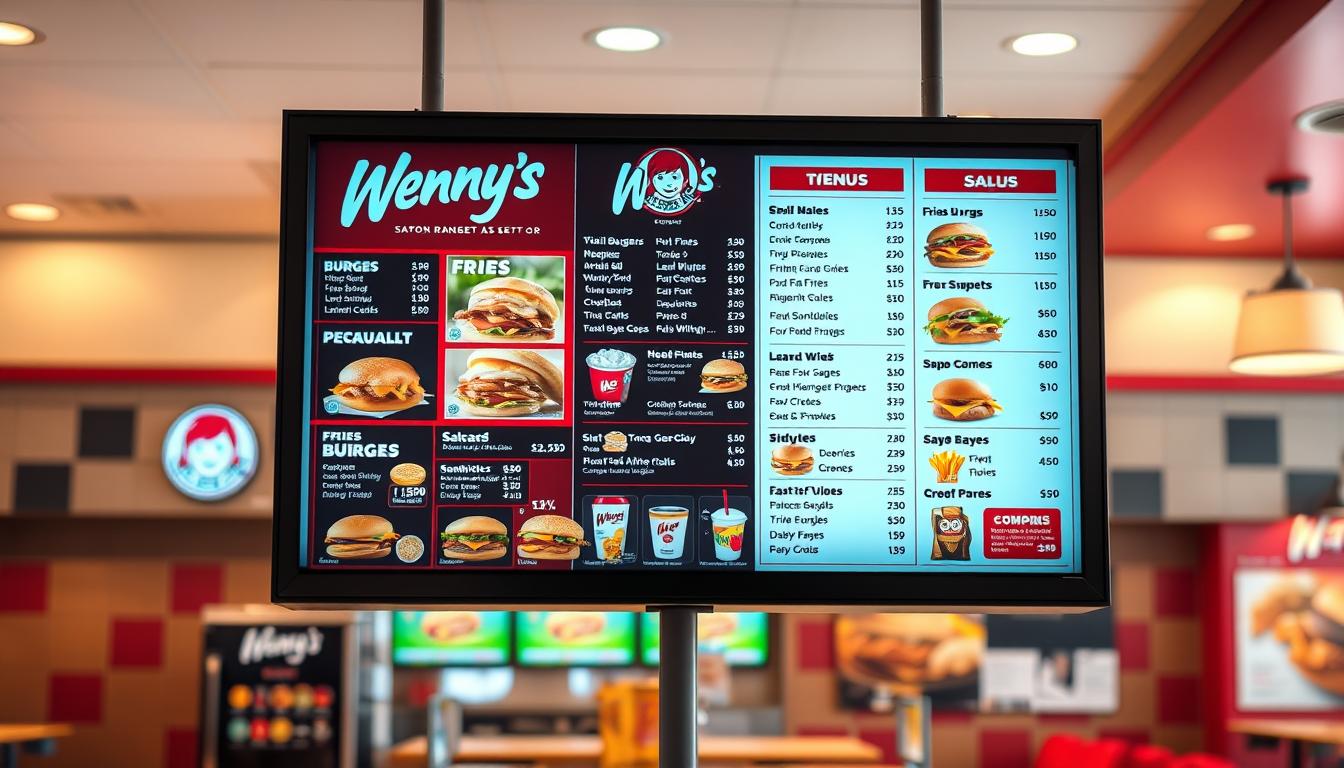 Wendy's Menu