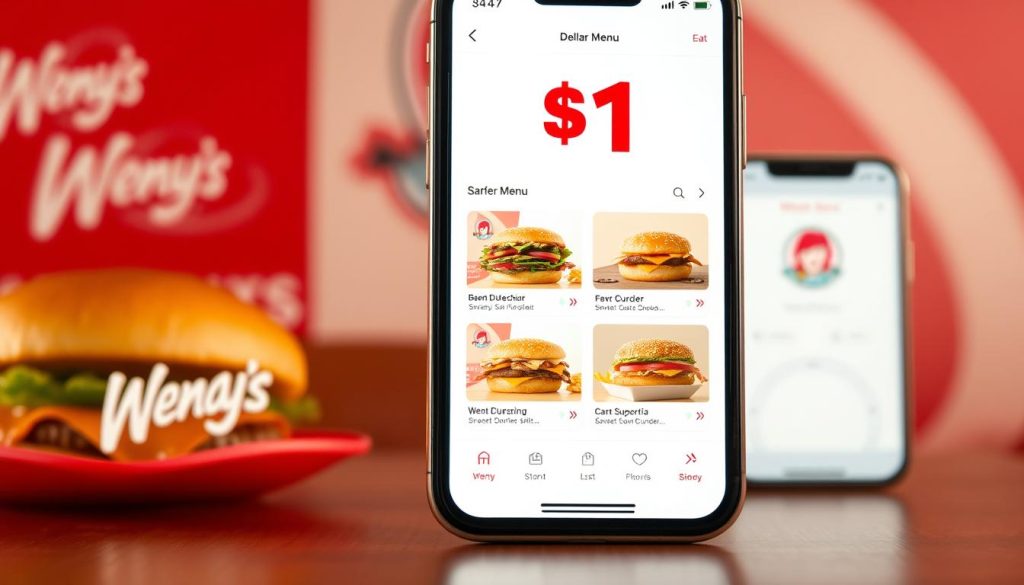 Wendy's Mobile App Dollar Menu