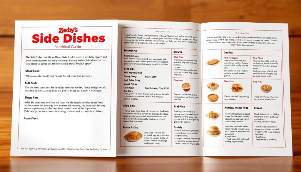 Zaxby's Side Dishes Nutritional Guide