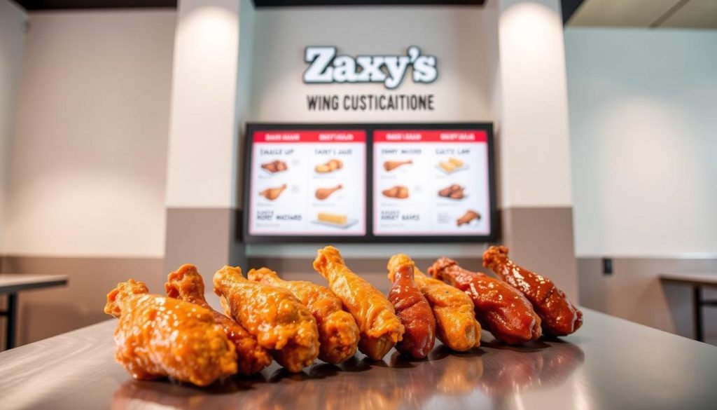 Zaxby's Wing Customization Options