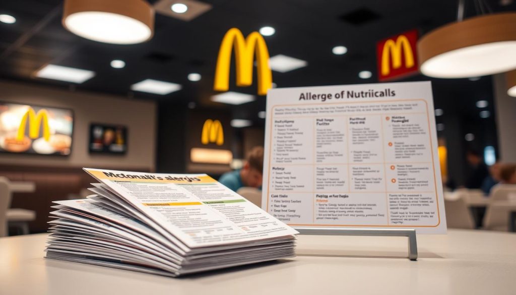 allergen info at McDonald's