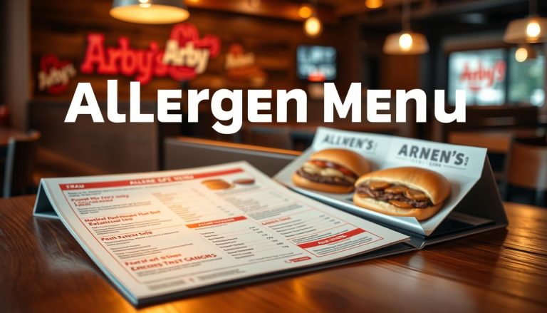 arby's allergen menu